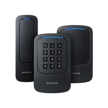 Suprema XPass D2 XPD2-GDB – Lecteur RFID esclave format boîtier d'encastrement, RS-485/Wiegand